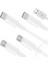 4758 4 In 1 Şarj Kablosu 2x Type-C 2x Micro USB Çoklayıcı 1 Metre 1