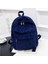 Saf Renk Kadife Sırt Çantası Moda Kadınlar Okul Sırt Çantası Kadınlar Sırt Çantası Genç Kız Okul Çantaları Kadın Mochila Bagpack Packcolor: Gri/boyut: 25X12X34CM (Yurt Dışından) 1