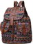 Yeni Stil Sırt Çantası Retro Desen Tuval Dişi Çanta Moda Seyahati Çizme Backpack Çok Fonksiyonlu Öğrenci Okulu Bagcolor: Koyu Gri (Yurt Dışından) 1