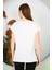 Kadın Yırtmaç ve Cep Detaylı T-Shirt 3