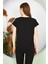 Kadın Yırtmaç ve Cep Detaylı T-Shirt 5