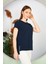 Kadın Yırtmaç ve Cep Detaylı T-Shirt 8