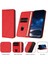 Kart Yuvaları ile IPhone 6s Plus Anti-Parmak Izi Mat Doku Kılıf ve (Yurt Dışından) 5