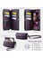 Kart Yuvaları Pu Rfıd ile IPhone 11 Pro Max Ayrılabilir Stra Cüzdan Kılıf (Yurt Dışından) 5