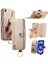 IPhone 7/8 Kılıf Fermuar Bileklik Cüzdan Crad Yuvası Standı ile Uyumlu (Yurt Dışından) 1