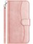 IPhone 16 Pro Max Kart Yuvaları Tutucu Renkli Bilek Kayışı Pu Flip Case (Yurt Dışından) 1
