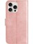 IPhone 16 Pro Max Kart Yuvaları Tutucu Renkli Bilek Kayışı Pu Flip Case (Yurt Dışından) 4