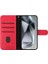 IPhone 16E Pu Deri Renkli Darbeye Dayanıklı Bilek Kayışı Kartı Flip Case (Yurt Dışından) 2