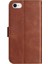 IPhone Se2 Bilek Kayışı Darbeye Dayanıklı Kart Yuvaları Tutucu Pu Flip Case (Yurt Dışından) 4
