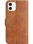 IPhone 12 Mini Renkli Bilek Kayışı Kart Yuvaları Tutucu Pu Flip Case (Yurt Dışından) 4