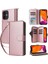 IPhone 12 Cüzdan Kılıf Crossbody ve Bilek Kayışı Pu Deri ile Uyumlu (Yurt Dışından) 1