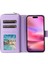 IPhone 15 Pro Cüzdan Kılıf ile Uyumlu 9 Kart Tutucu Fermuarlı Cebi Pu (Yurt Dışından) 3