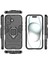 IPhone 16 Askeri Damla Koruma Kılıf Kickstand 360&DEG; Dönen Halka (Yurt Dışından) 2