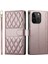 IPhone 15 Pro Kılıf Cüzdan Deri Kılıf Darbeye Çift ile Uyumlu (Yurt Dışından) 4