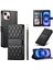IPhone 13 Mini Kılıf ile Uyumlu Darbeye Dayanıklı Cüzdan Çift Sapanlar Zarif (Yurt Dışından) 1