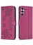 Samsung Galaxy A16 4g/5g Çok Renkli Pu Deri Yonca Kartı Flip Case (Yurt Dışından) 1