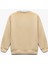 Yeni Sezon Uzun Kollu Gömlek Yaka Detaylı Pamuklu Basic Sweatshirt 2