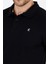 %95 Pamuk %5 Elastan Slim Fit Kısa Kollu Rahat Kumaş Nefes Alabilir Erkek Polo Yaka T-Shirt 0002 4