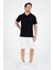%95 Pamuk %5 Elastan Slim Fit Kısa Kollu Rahat Kumaş Nefes Alabilir Erkek Polo Yaka T-Shirt 0002 3