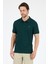 %95 Pamuk %5 Elastan Slim Fit Kısa Kollu Rahat Kumaş Nefes Alabilir Erkek Polo Yaka T-Shirt 0002 1