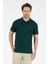 %95 Pamuk %5 Elastan Slim Fit Kısa Kollu Rahat Kumaş Nefes Alabilir Erkek Polo Yaka T-Shirt 0002 2