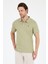 %95 Pamuk %5 Elastan Slim Fit Kısa Kollu Rahat Kumaş Nefes Alabilir Erkek Polo Yaka T-Shirt 0002 2