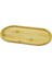 Oval Ahşap Bambu Yağdanlık Altlık 12X23CM 1