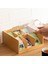 Home 005 Ahşap Bambu 6 Bölmeli Organizer Poşet Çay Kutusu Sallama Çay Kutusu 2