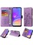 Samsung Galaxy A06 5g Çiçek Kart Yuvaları Flip Deri Flip Case (Yurt Dışından) 1