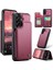 Samsung Galaxy A36 5g Ince Darbeye Dayanıklı Durumda Rfıd Engelleme Pu Flip Case (Yurt Dışından) 1