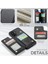 Samsung Galaxy A36 5g Ince Darbeye Dayanıklı Durumda Rfıd Engelleme Pu Flip Case (Yurt Dışından) 5