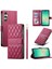Samsung Galaxy A16 Darbeye Dayanıklı Cüzdan Çift Sapanlar Zarif Flip Case (Yurt Dışından) 1