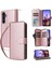 Samsung Galaxy A16 Manyetik Kapatma Crossbody ve Bilek 9 Cüzdan Kılıf (Yurt Dışından) 1