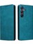 Samsung Galaxy A16 5g Pu Deri Darbeye Dayanıklı Saf Renk Rfıd Flip Case (Yurt Dışından) 1