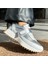 Hakiki Deri Cırtlı Sneakers 1