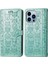Iphone 13 Kılıf Promax Darbeye Deri Kılıf Karikatür Hayvanlar Flip (Yurt Dışından) 1