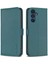 Samsung Galaxy A16 4g/5g Manyetik Kart Yuvaları Tutucu Pu Tpu Flip Case (Yurt Dışından) 5