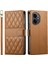 Flip Case 400 Darbeye Deri Kılıf Cüzdan Zarif Çift Sapanlar (Yurt Dışından) 4