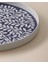 Delit Yuvarlak Sunum Tepsi - Lacivert/beyaz 3