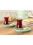 La Roche 4'lü Çay Seti - Yeşil 1
