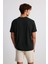Baskılı Çizgili Comfort Fit T-Shirt 5