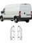 Fiat Ducato Uyumlu 2014 Ve Üzeri Stop Çerçevesi Abs Krom Kaplama 2