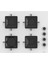 Flowart QBL63CB-SS206-D078 7 Prog. Dijital Turbo Ankastre Set - Beyaz 3