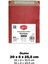 Roll-Up Kraft Hediye Paketi Kırmızı 20X6X25,5X4,5 25LI 1