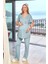 Kısa Kol Kruvaze Yaka Lohusa Pijama Takımı Cossy By Aqua 1