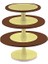 Hula Up Brown Xxl Multiplayer - Kahverengi Xxl 3 Katlı Sunum Tabağı 2