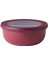 - Multi Bowl Cirqula Round - Kapaklı Saklama Kabı - Buzdolabı, Mikrodalga Fırın ve Saklama Kabı Olarak Hava Geçirmez Saklama Kutusu Olarak Uygundur - 750 ml - Nordic Berry 1