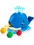 10934 Silly Spout Whale Popper Wals Olarak Kaydetmeye Başlar, Çok Renkli 1