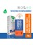 %100 Doğal Yüz Güneş Koruyucu Stick Renkli Mineral Filtre Nemlendirici UVA UVB SPF50+ 15 gr 1