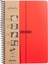 Infinity Primary Serisi, A4, 4 Konulu (3 Kareli, 1 Çizgili) 120 Yaprak Pp Kapaklı Spiralli Defter, Kırmızı 1